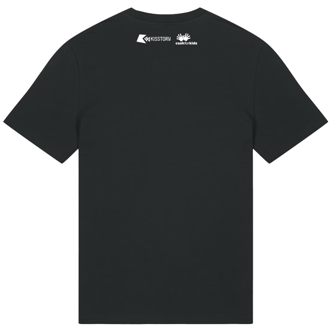 KISSTORY Marvin Black T-Shirt