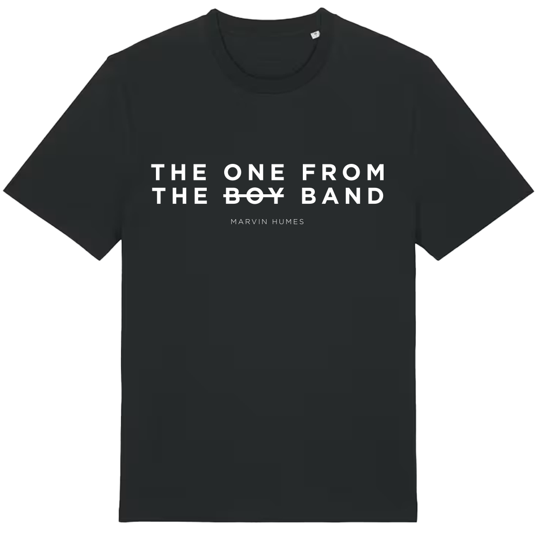 KISSTORY Marvin Black T-Shirt
