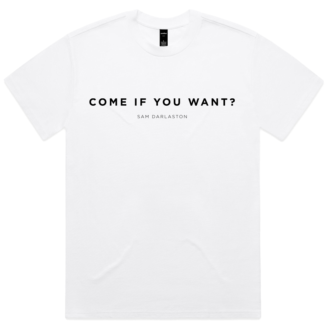 KISS Sam T-Shirt White (Oversized)