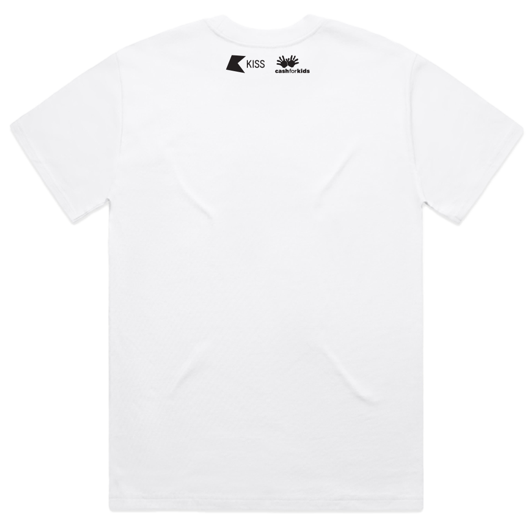 KISS Tatum T-Shirt White (Oversized)