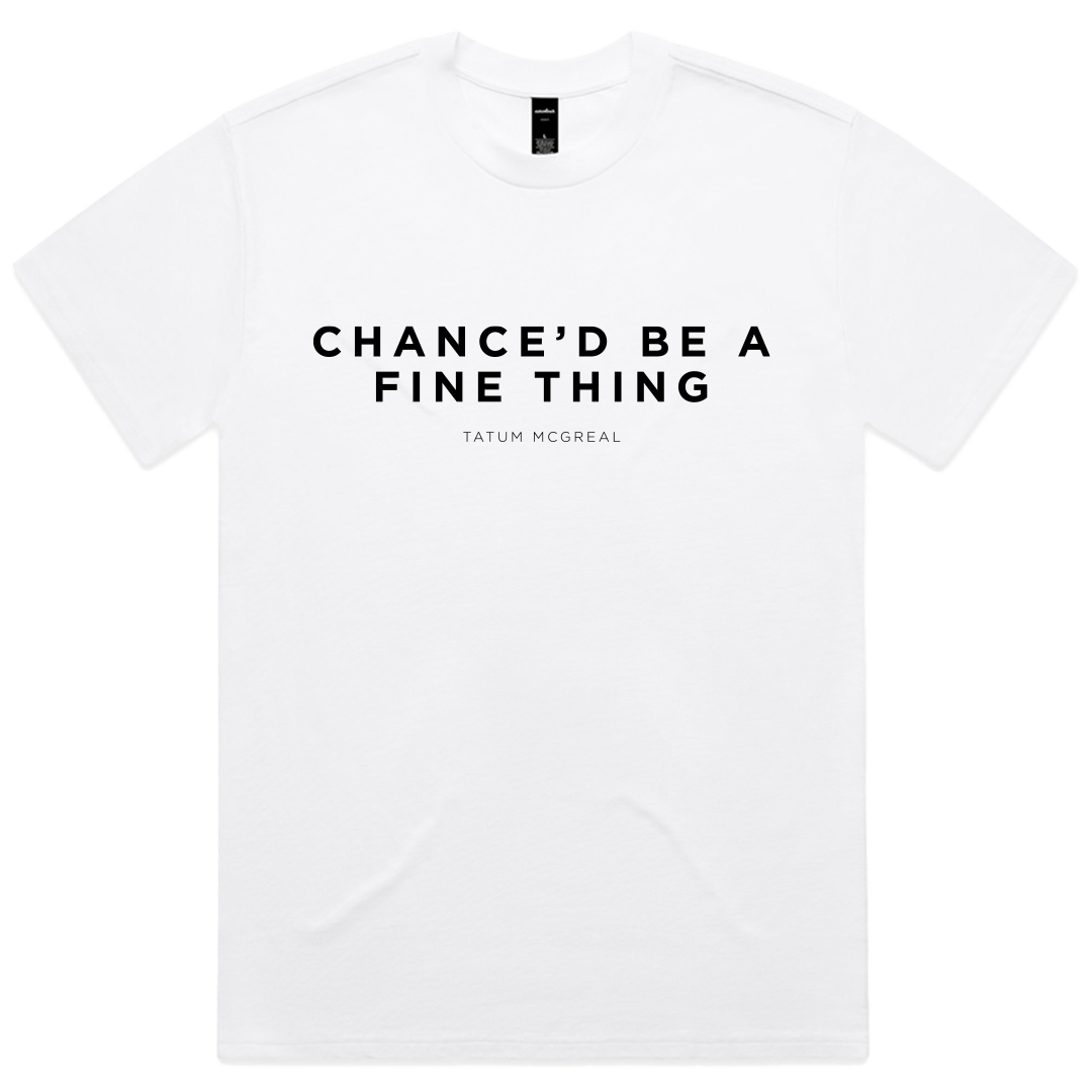 KISS Tatum T-Shirt White (Oversized)