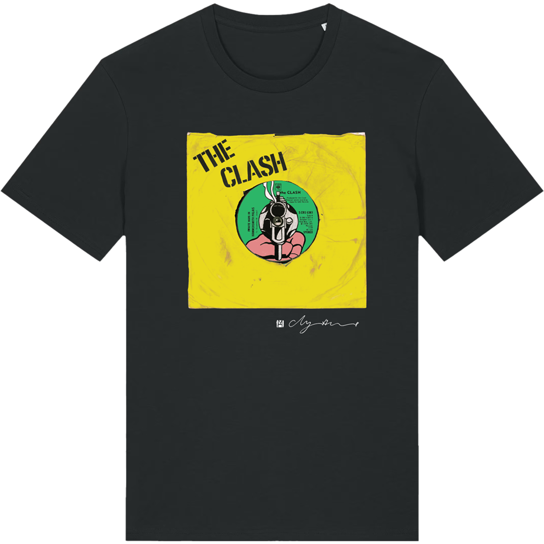 The Clash Vinyl Revival T-Shirt (Black)