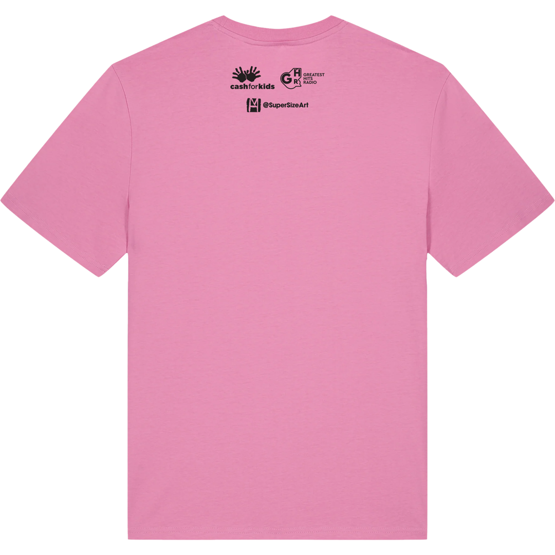 The Clash Vinyl Revival T-Shirt (Pink)