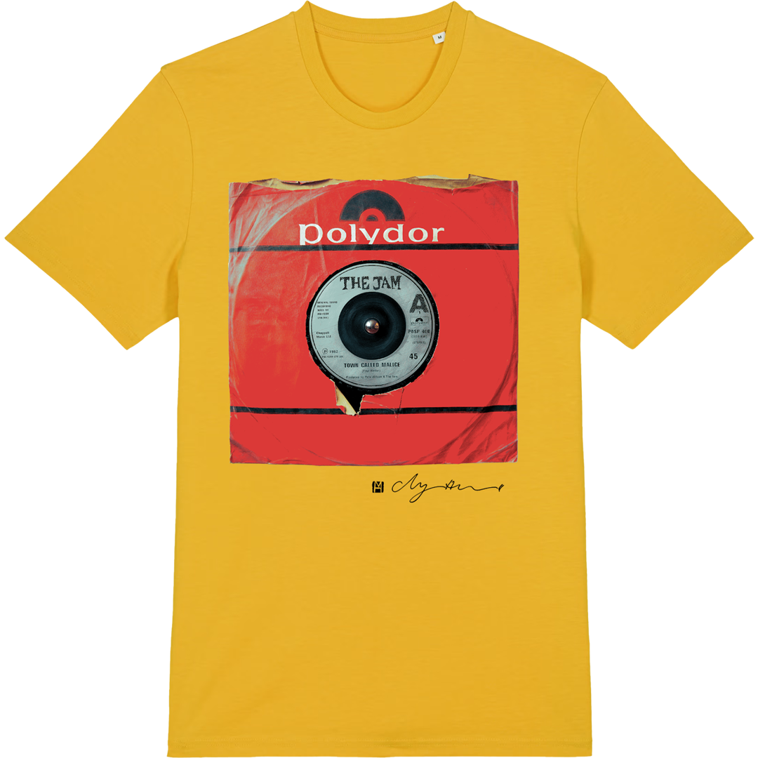 The Jam Vinyl Revival T-Shirt (Yellow)