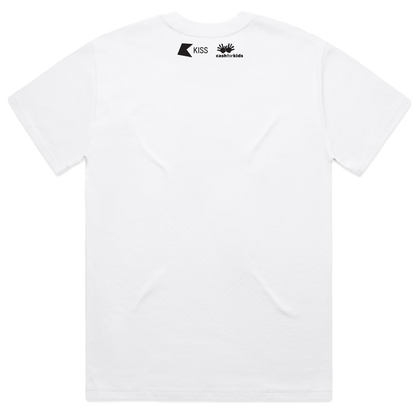 KISS Olivia & Pete T-Shirt White (Oversized)
