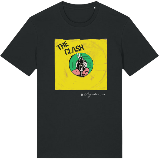The Clash Vinyl Revival T-Shirt (Black)