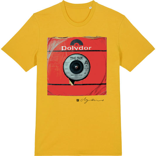 The Jam Vinyl Revival T-Shirt (Yellow)